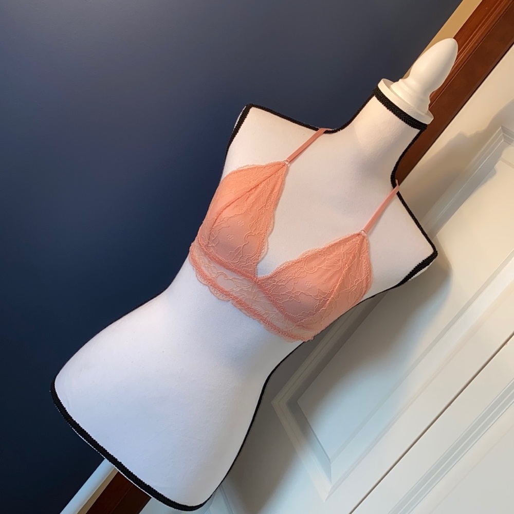Lace blush bralette